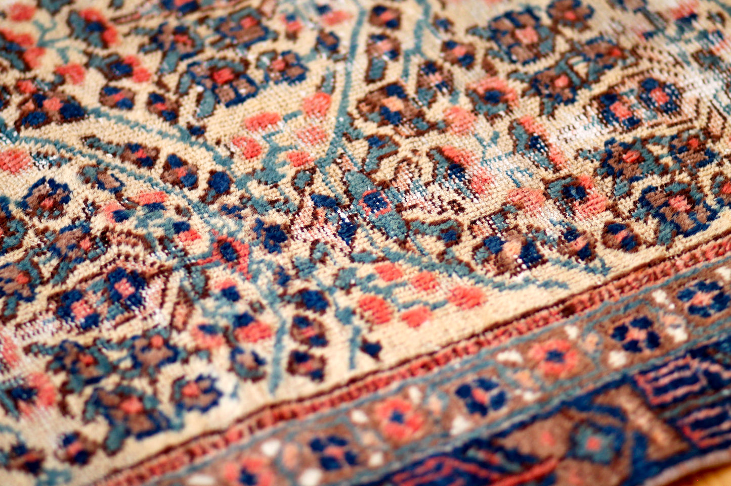 Unikat Antiker Teppich 100+ Jahre alt 110x170cm